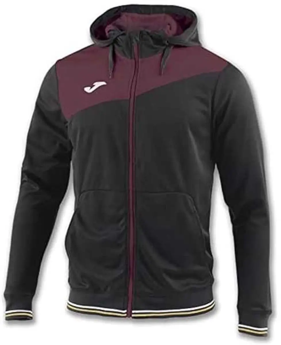 Joma Granada Sweatshirt Met Rits Rood,Grijs L Man
