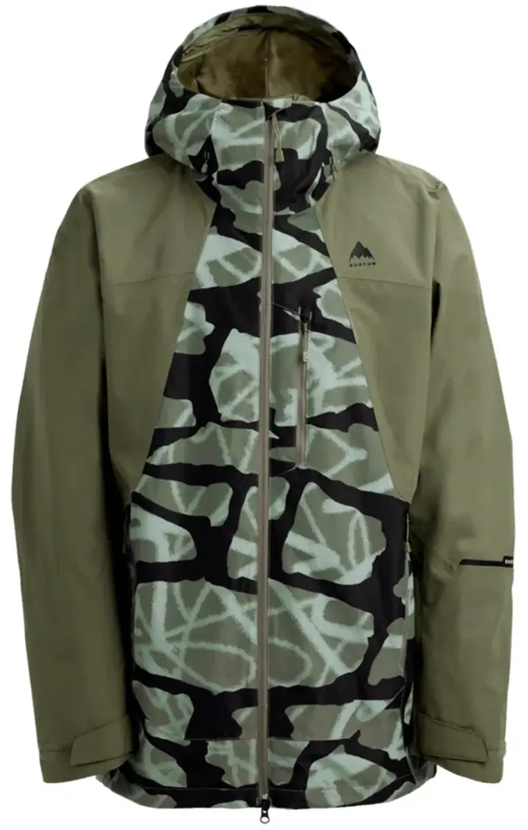 Burton Reserve 2L Jas met Capuchon - Khakigroen - M - afbeelding 6 van 6