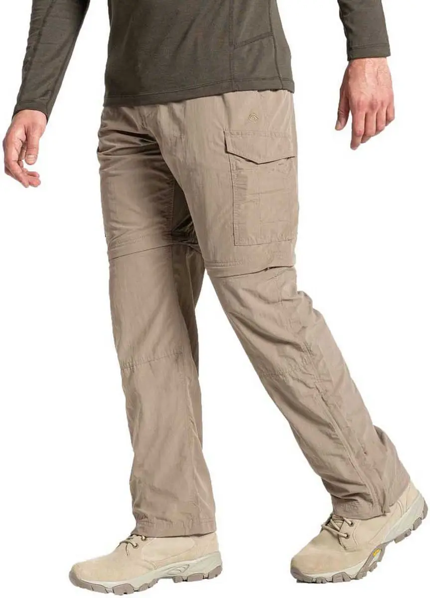 Craghoppers Nosilife Conv Converteerbare Broek Beige 42 / Short Man