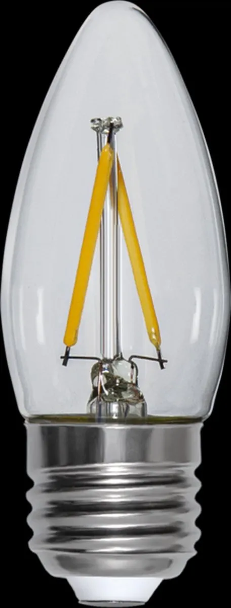 Star Trading Kaarslamp E27 2.5W Extra Warm Wit - 5 Stuks