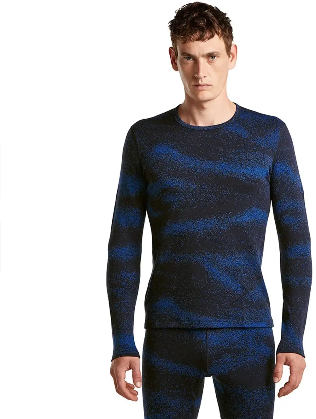 Icebreaker 260 Tech Vertex T-shirt Met Lange Mouwen Blauw XL Man