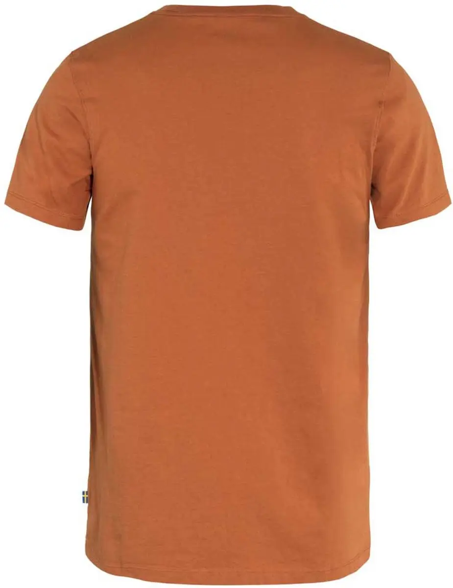 Fjällräven Arctic Fox T-shirt Heren - Terracotta Brown - afbeelding 2 van 4