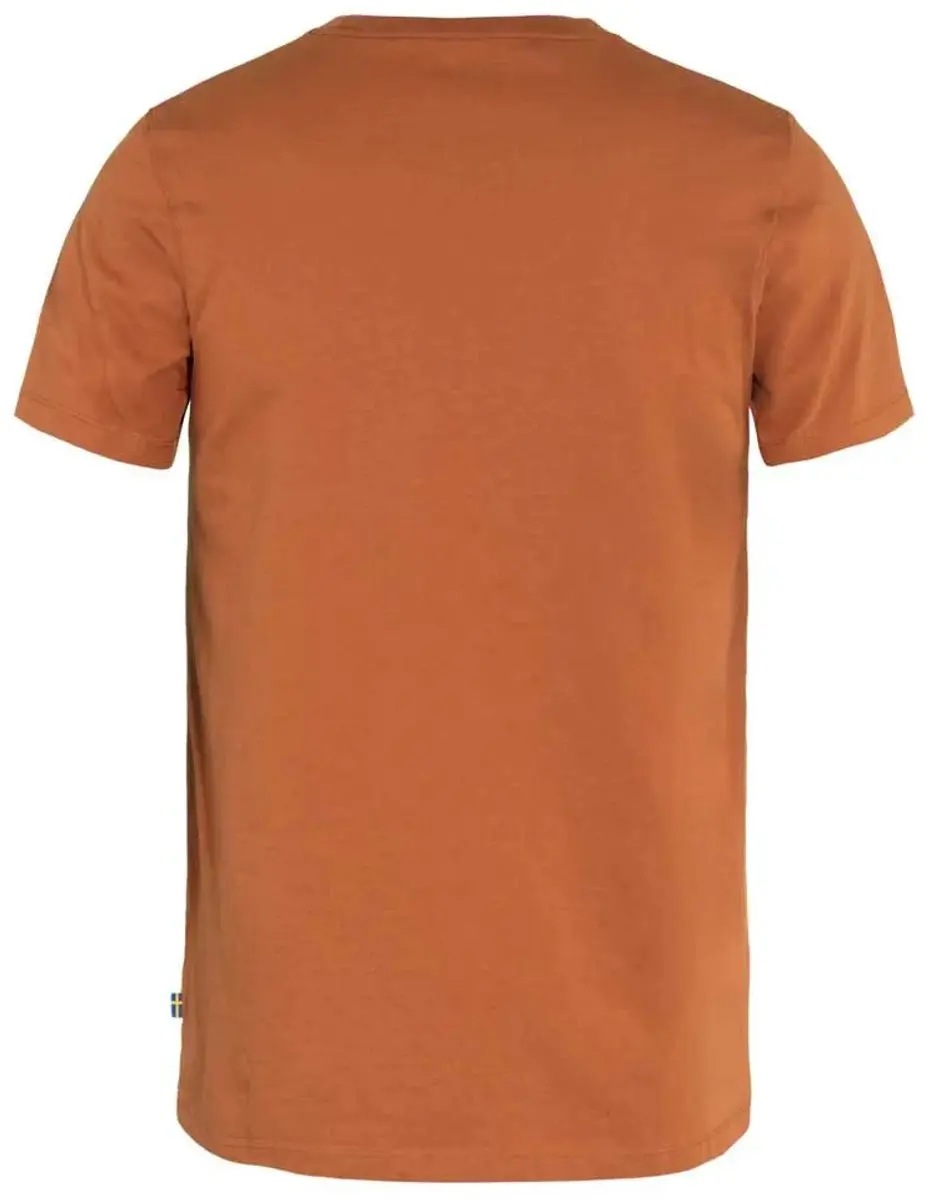 Fjällräven Arctic Fox T-shirt Heren - Terracotta Brown - afbeelding 3 van 4