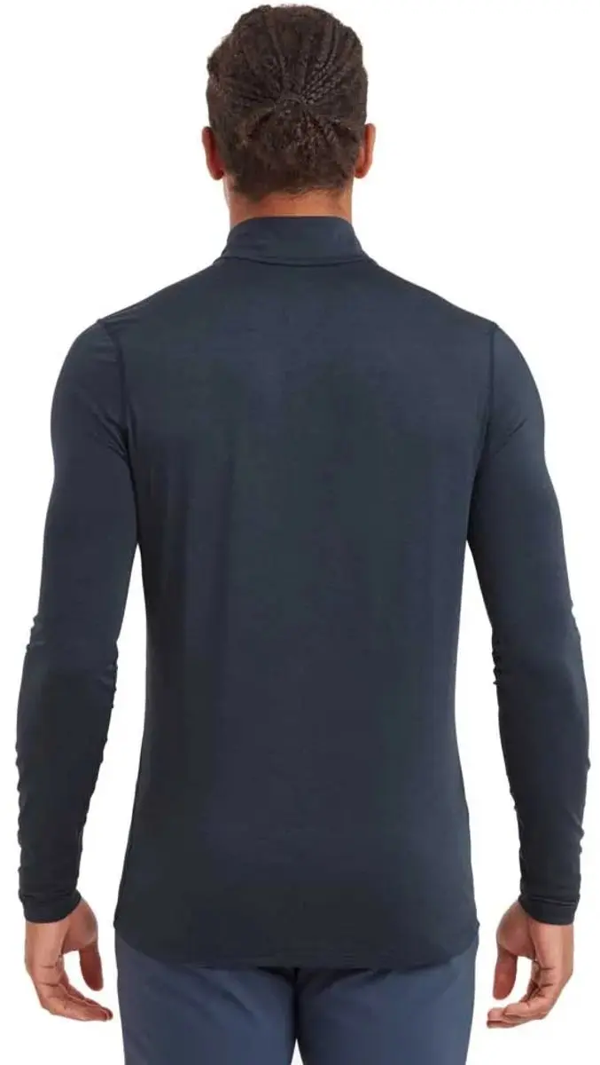 Montane Dart XT Half-Zip Lange Mouw Shirt - Eclipse Blue - S - afbeelding 2 van 4