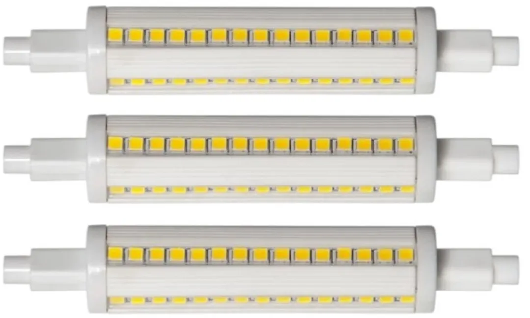 Star Trading Staaflamp R7S 8W Extra Warm Wit - 3 Stuks