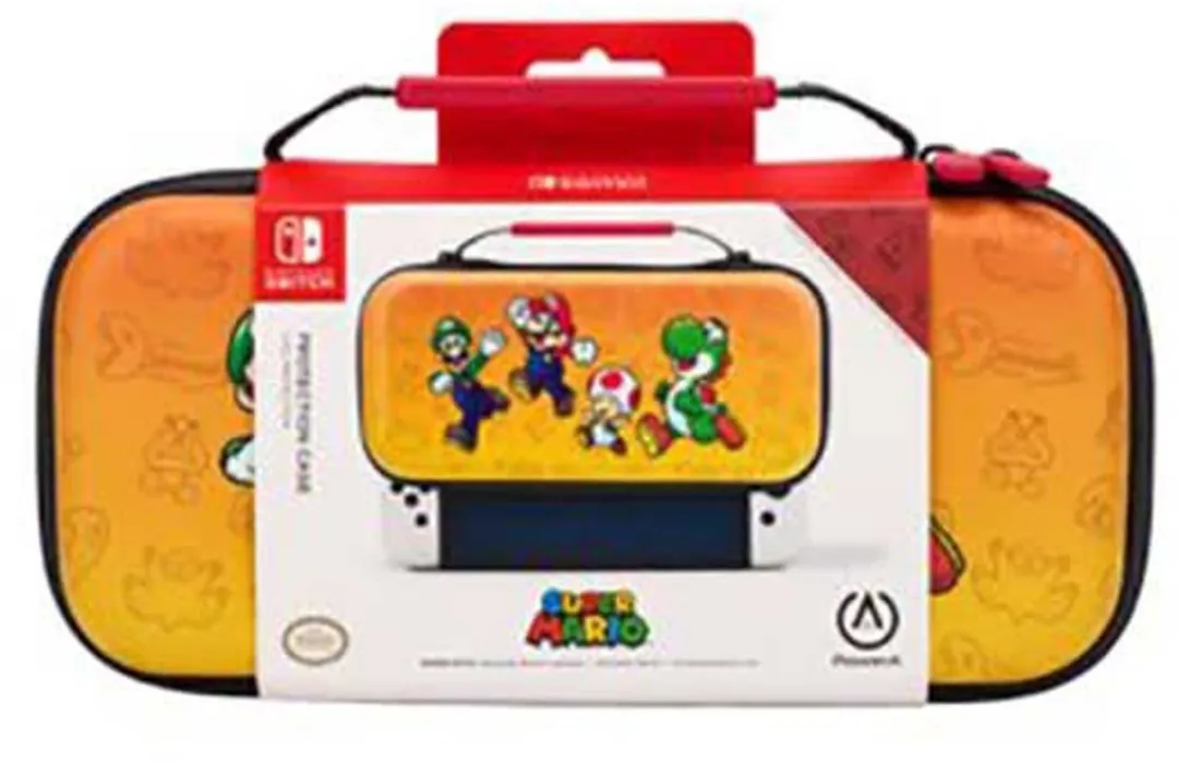 POWERA Beschermhoes Nintendo Switch OLED/Mario and Friends - Multi Kleuren