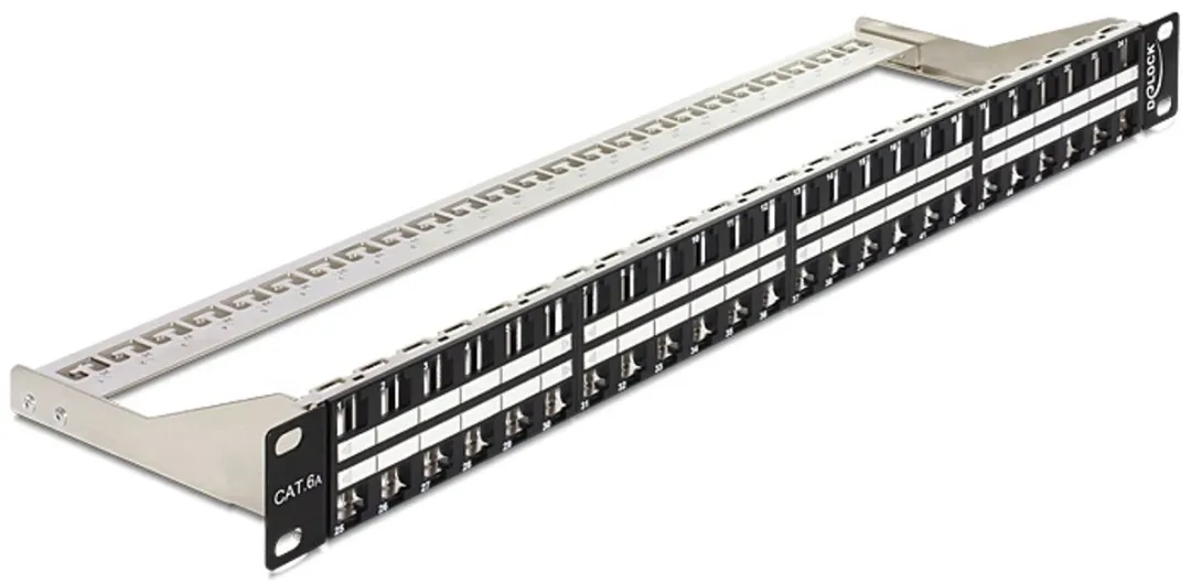 Delock Patchpanel 1HE 48 Poorten