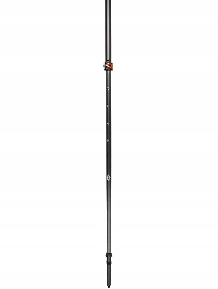 Black Diamond Carbon Klimstok - Grijs/Zwart/Oranje - afbeelding 5 van 6