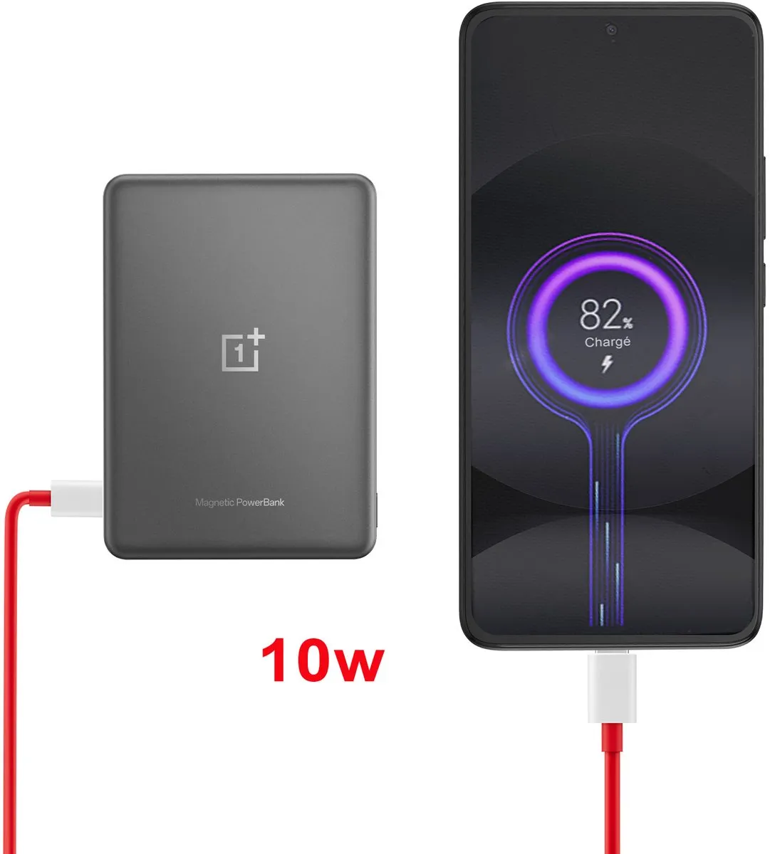 OnePlus Originele 5000mAh Externe Batterij - Grijs