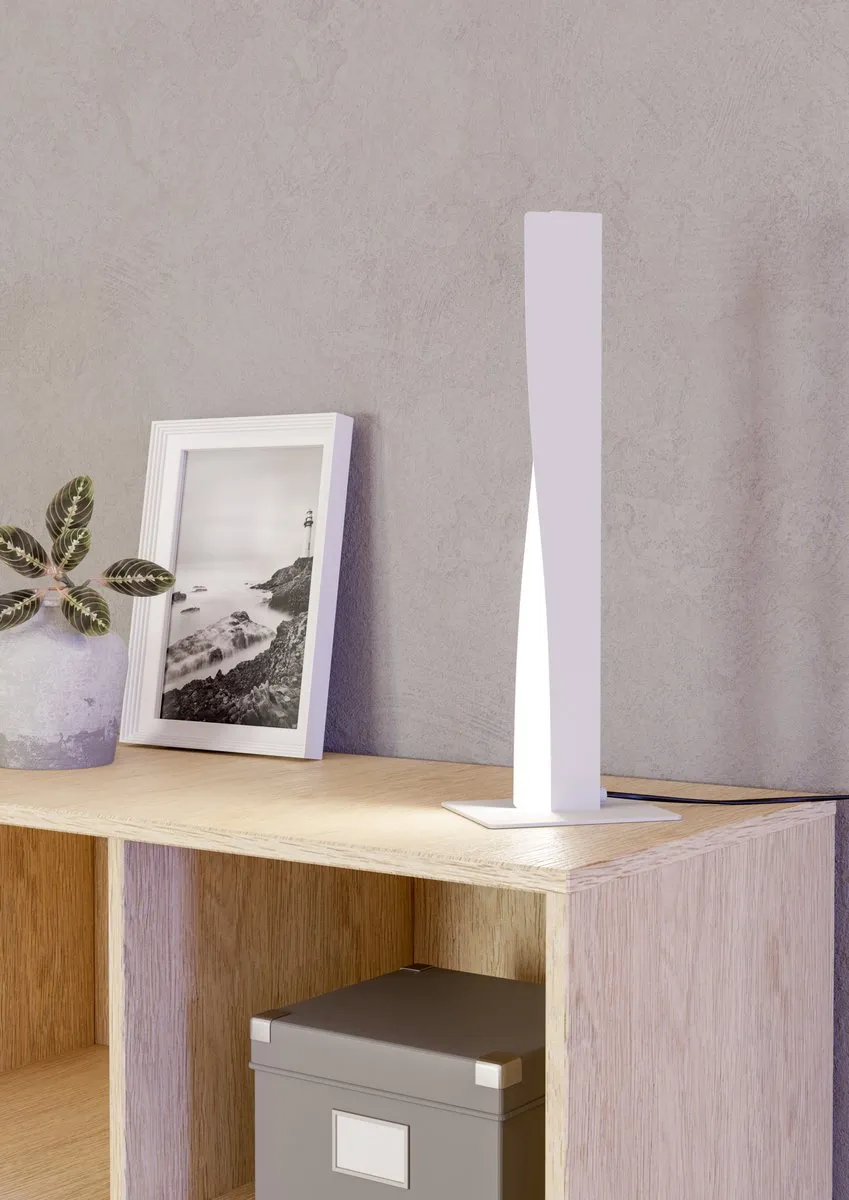 EGLO connect.z Bolognano-Z Tafellamp - 48cm - Grijs/Wit - RGB & wit licht