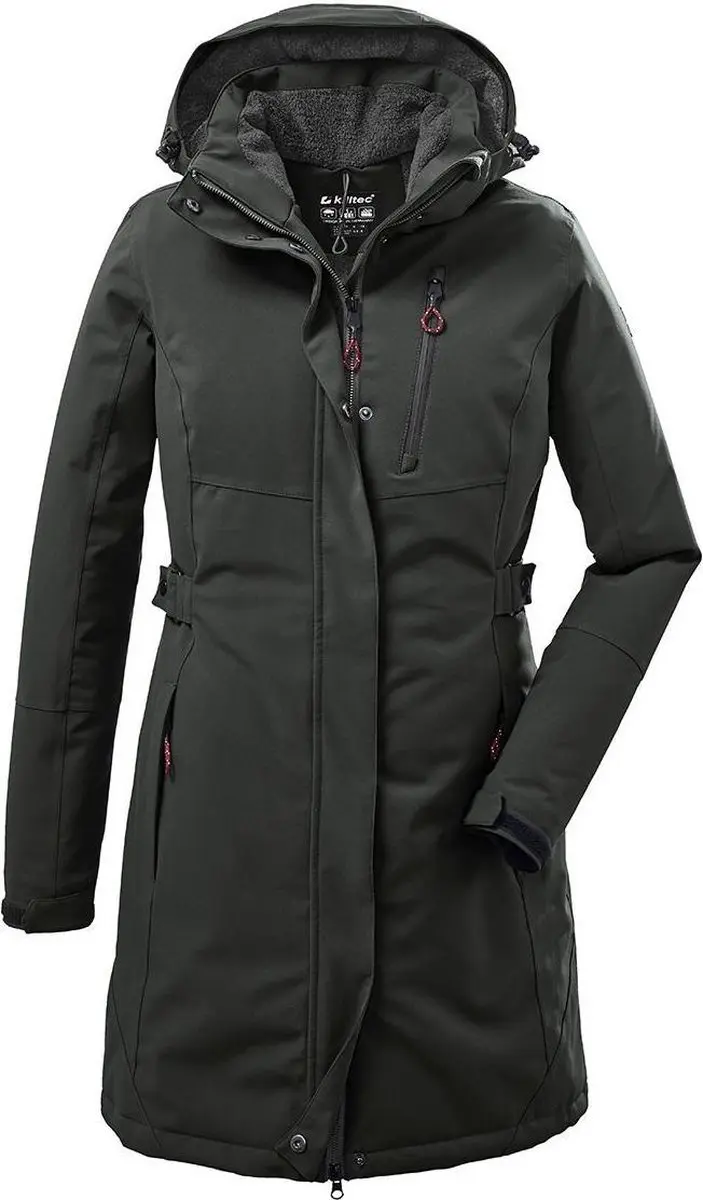 Killtec dames winter parka 37726/KOW 165 olijf groen functioneel - maat 48