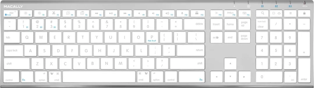 Macally ACEBTKEYA Bluetooth Toetsenbord US