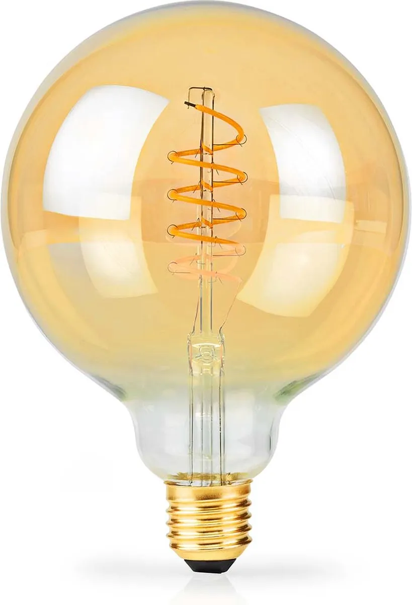 Nedis LED-Filamentlamp E27 G125 3.8W