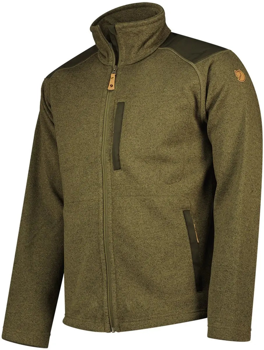 Fjällräven Buck Fleece Outdoorvest Heren - Groen - L - afbeelding 2 van 6