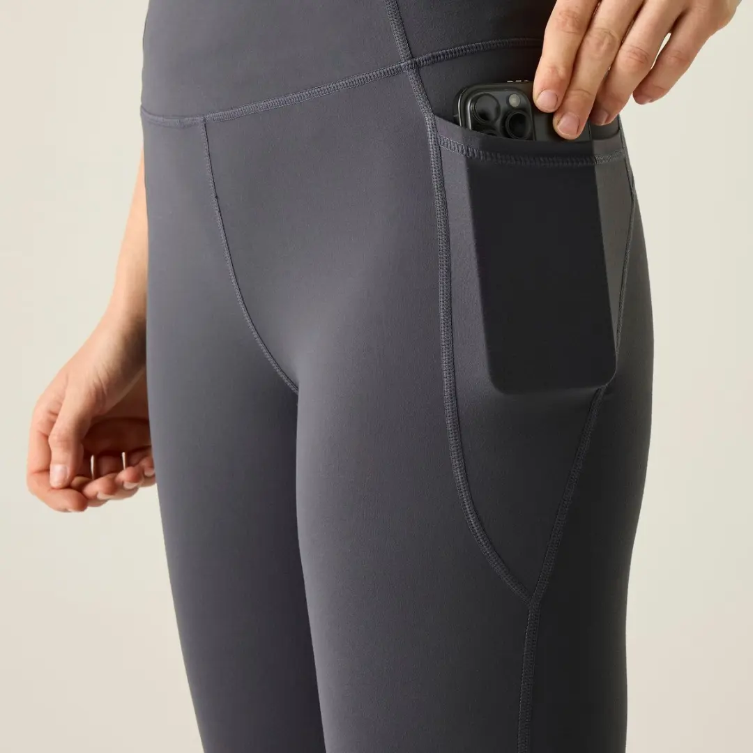 Regatta Holeen Pro Compressie Damesleggings - Grijs - afbeelding 5 van 6