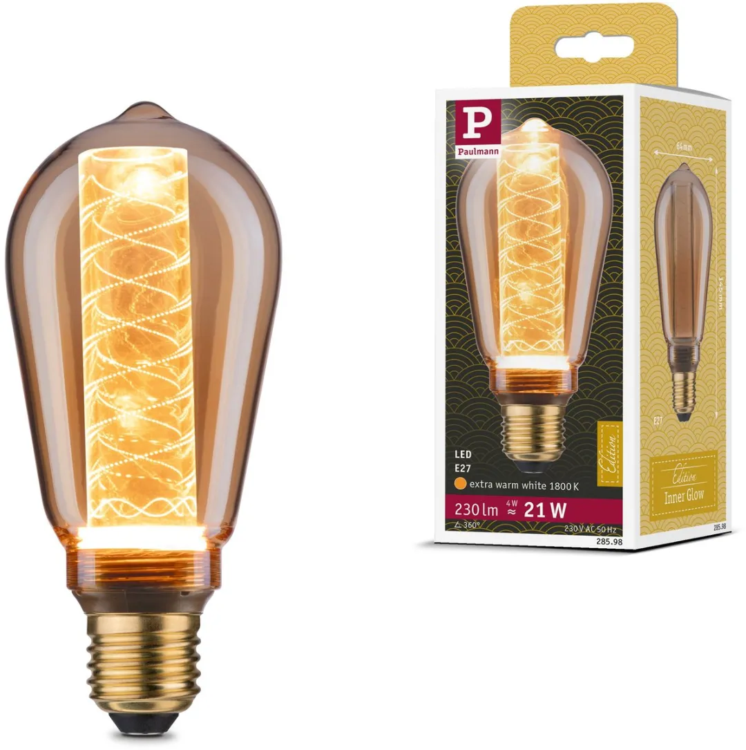 Paulmann Inner Glow Edition LED-kolf E27 4W 230lm 1800K