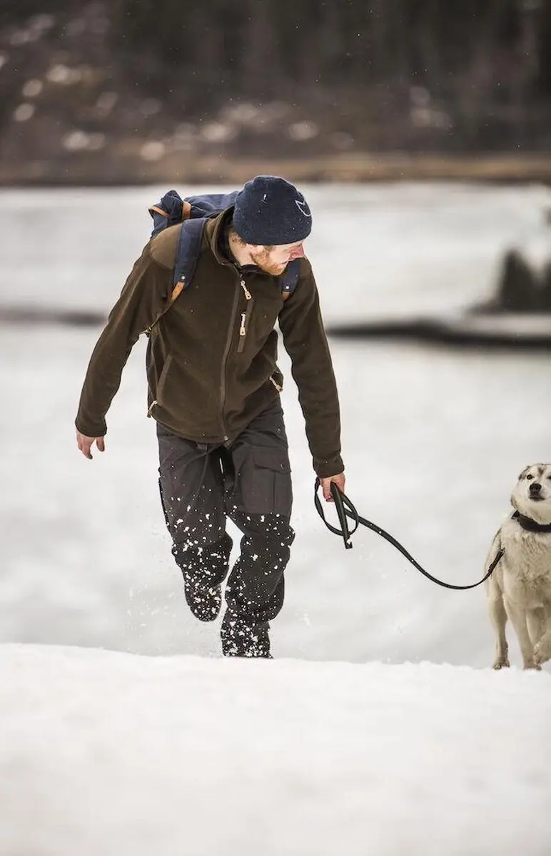 Fjällräven Buck Fleece Outdoorvest Heren - Groen - M - afbeelding 4 van 6