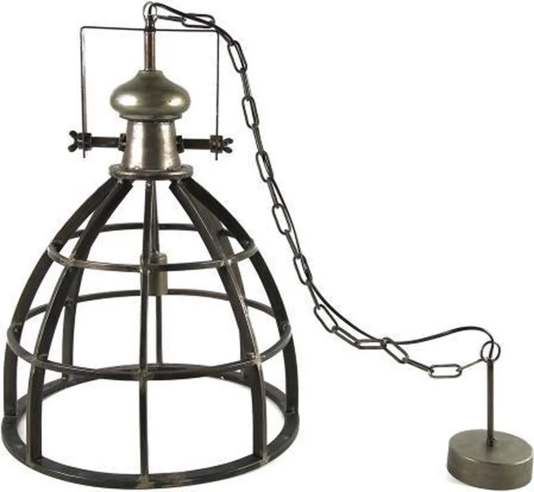 Countryfield Hanglamp Donkergrijs Metaal