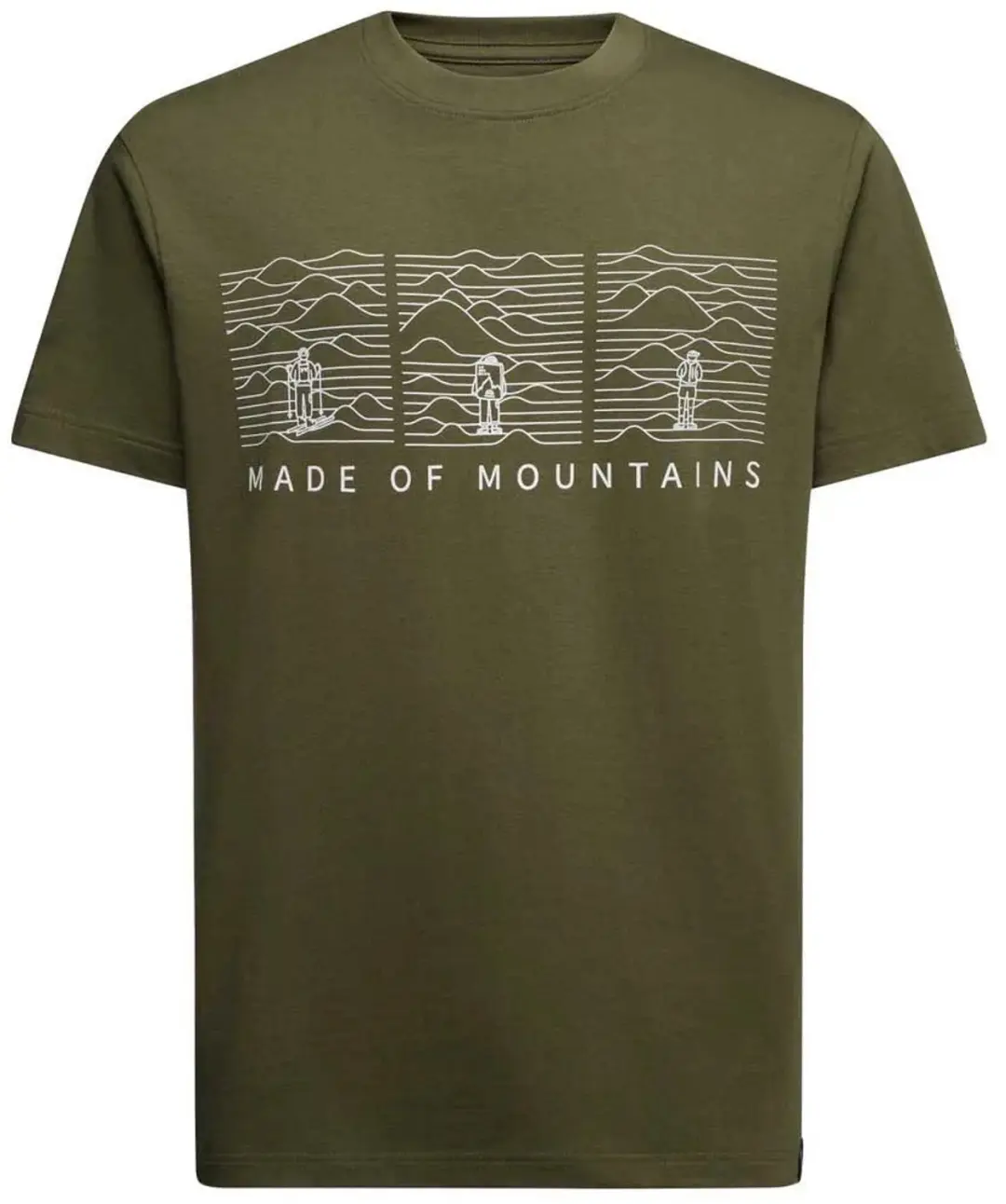 La Sportiva Made of Mountain T-shirt - Cypress/Chalk - afbeelding 3 van 4