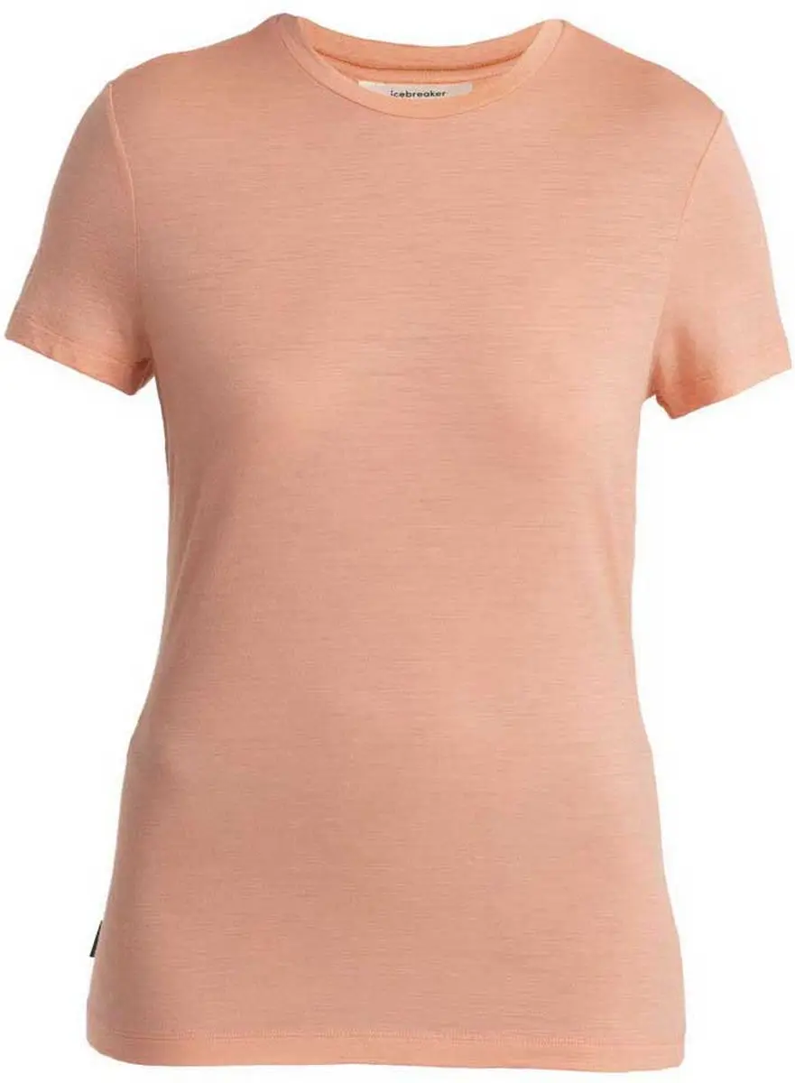 Icebreaker Merino 150 Tech Lite Iii T-shirt Met Korte Mouwen Oranje S Vrouw