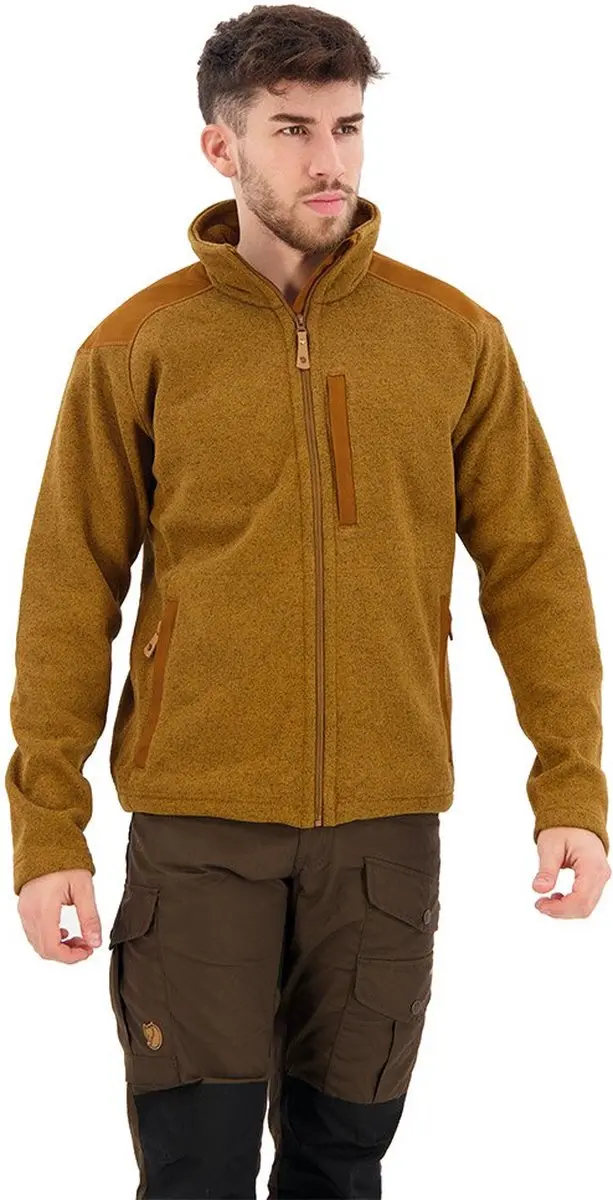 Fjällräven Buck Fleece Fleecevest Heren - Chestnut - L - afbeelding 6 van 6