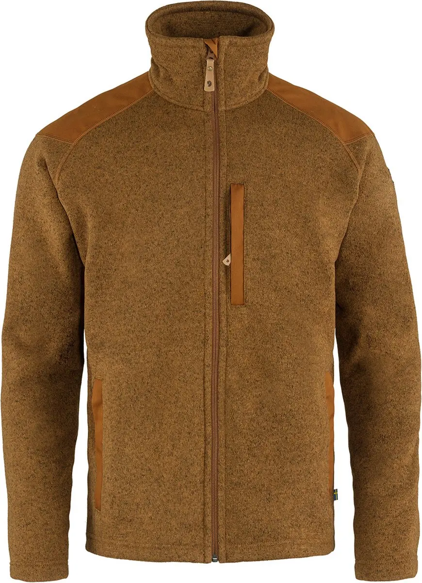 Fjällräven Buck Fleece Fleecevest Heren - Chestnut - L - afbeelding 5 van 6