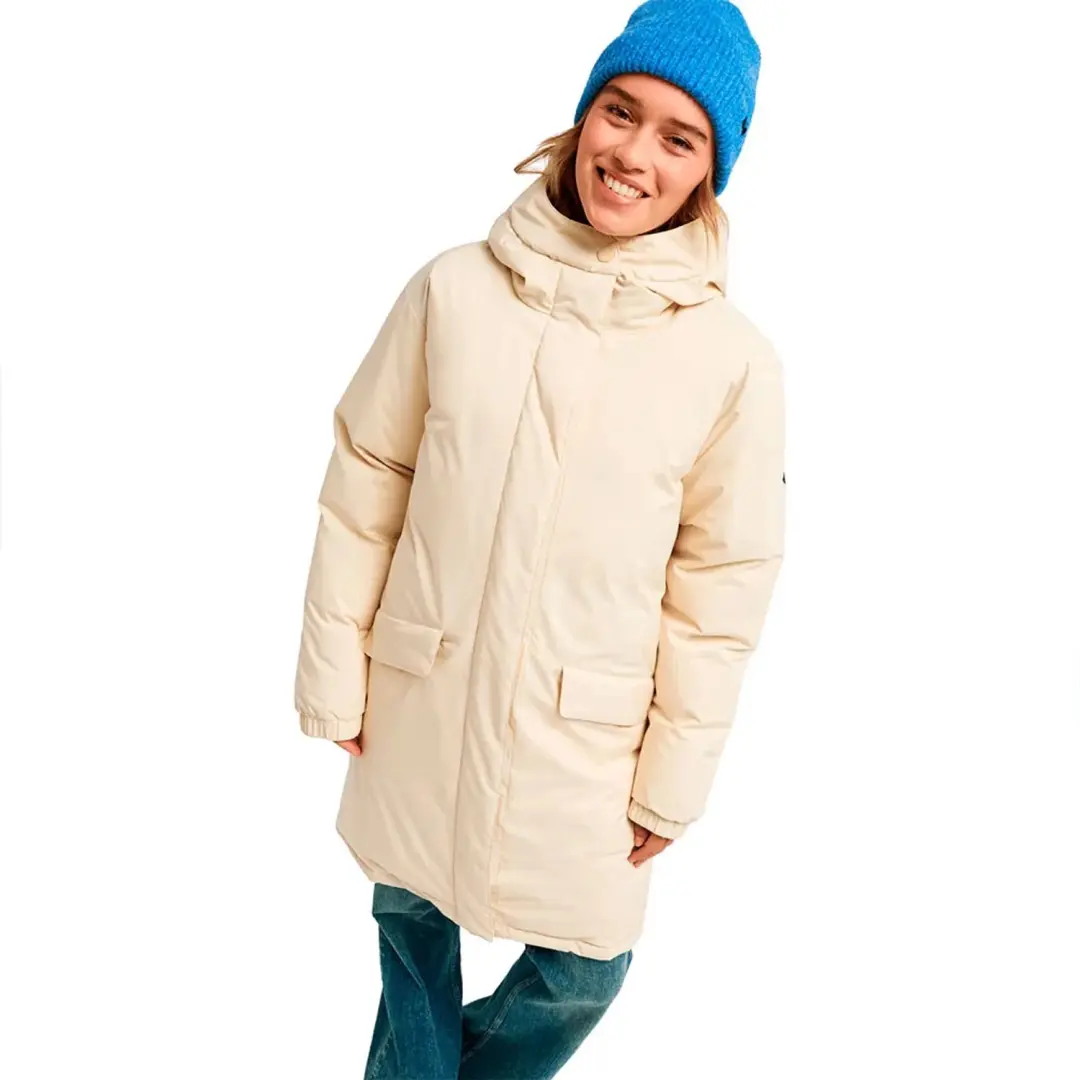 Roxy Ivywinter Jas Beige M Vrouw