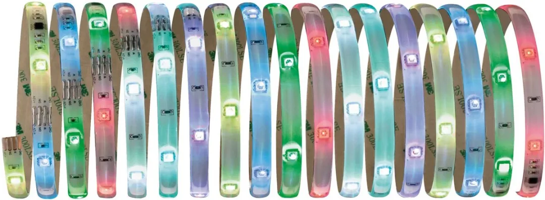 Paulmann LED-strip RGB 500cm Wit - 4 Stuks