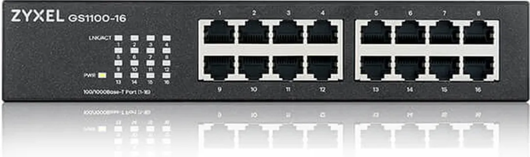 Zyxel GS1100-16 Unmanaged Netwerkswitch - 16 Poorten