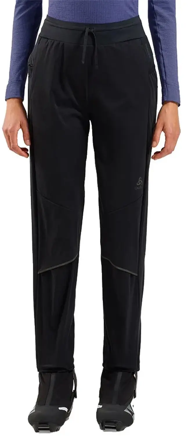 Odlo Zeroweight Pro Windproof Warm Broek Zwart M Vrouw