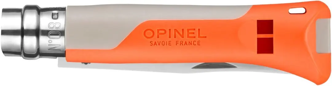 Opinel N°08 Horizon Zakmes - Rvs/Polyamide - Oranje - afbeelding 4 van 6