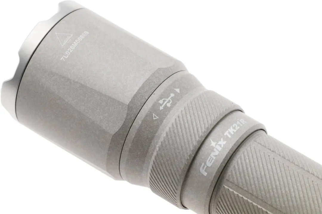 Fenix TK21R FETK21R-W Tactische Zaklamp - Grijs - afbeelding 3 van 5