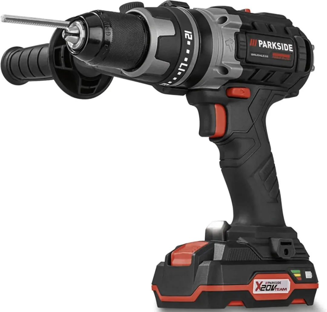 Parkside Performance 20 Accu Klopboormachine - 2x Accu - 97-delige Set - afbeelding 6 van 6