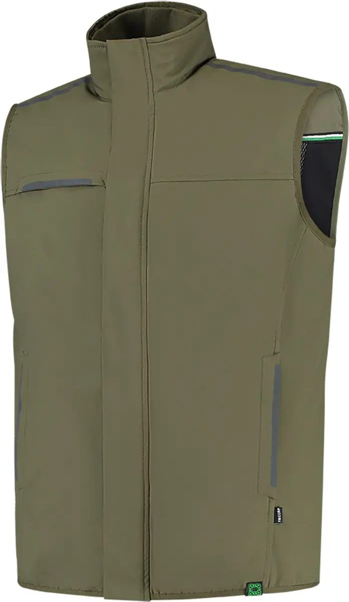 Tricorp Tech Shell Bodywarmer RE2050 402709 - Legergroen - L