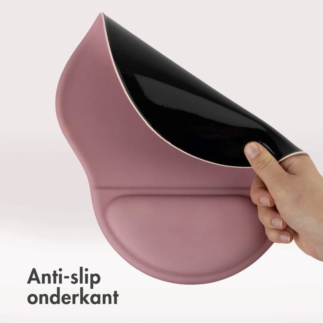 Imoshion Ergonomische Muismat SH00088861 - 30x25cm - Oudroze