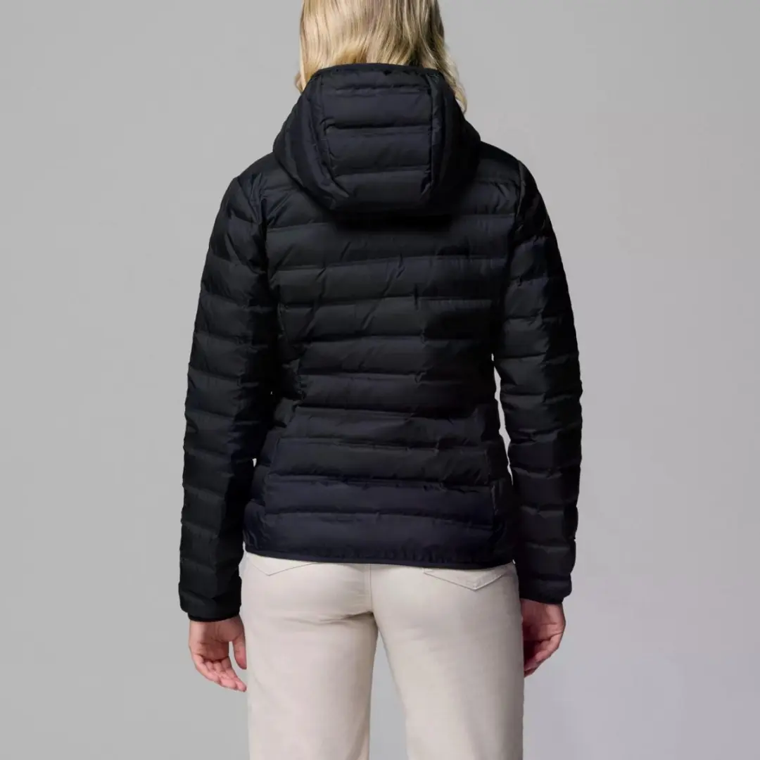 Columbia Lake 22 II Donsjack met Capuchon Dames - Zwart - afbeelding 3 van 6
