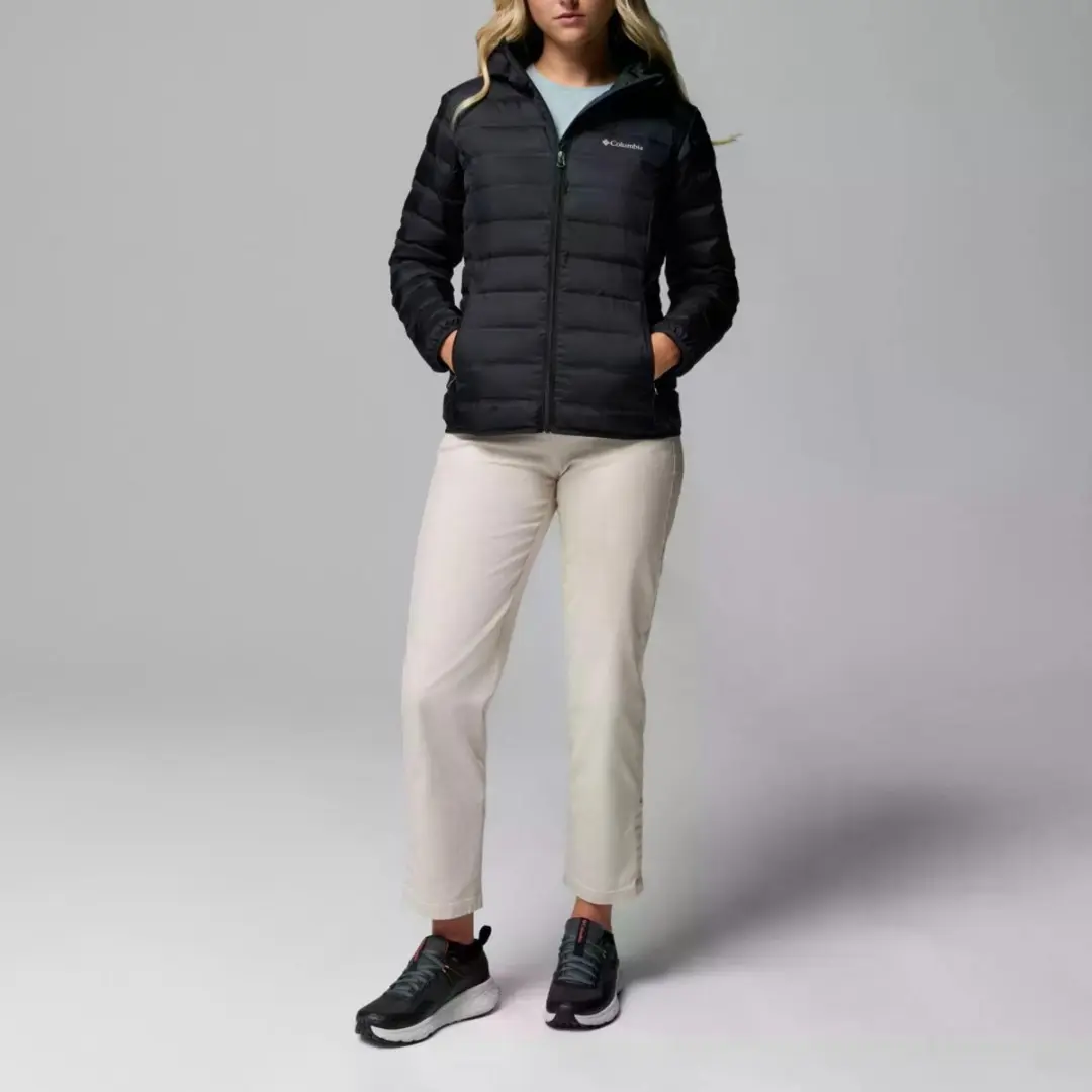 Columbia Lake 22 II Donsjack met Capuchon Dames - Zwart - afbeelding 5 van 6