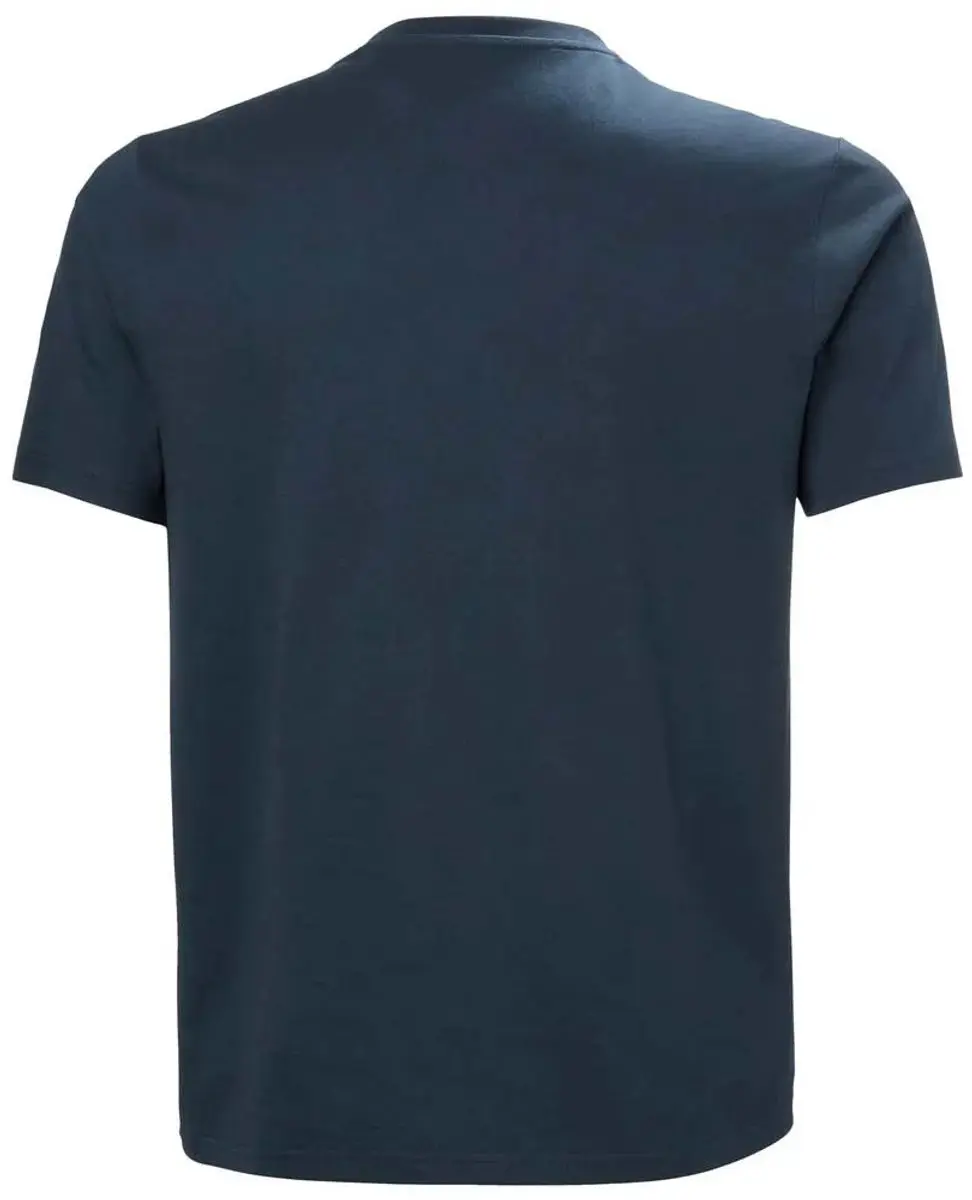 Helly Hansen Staple Heren T-Shirt - Navy - XXL - afbeelding 3 van 4