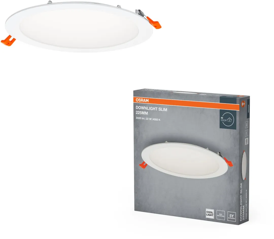 Osram Downlight Slim 225mm LED 22W 4000K