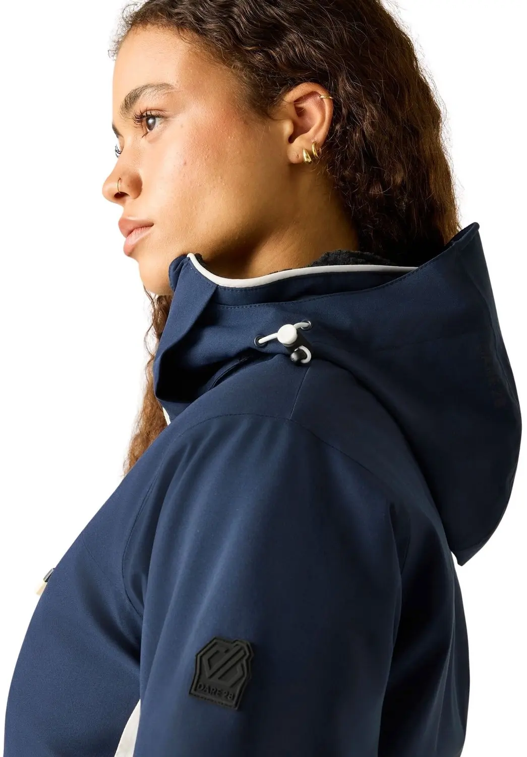 Dare 2b Lumi Skijas Dames - Donkerblauw/Wit - afbeelding 5 van 6