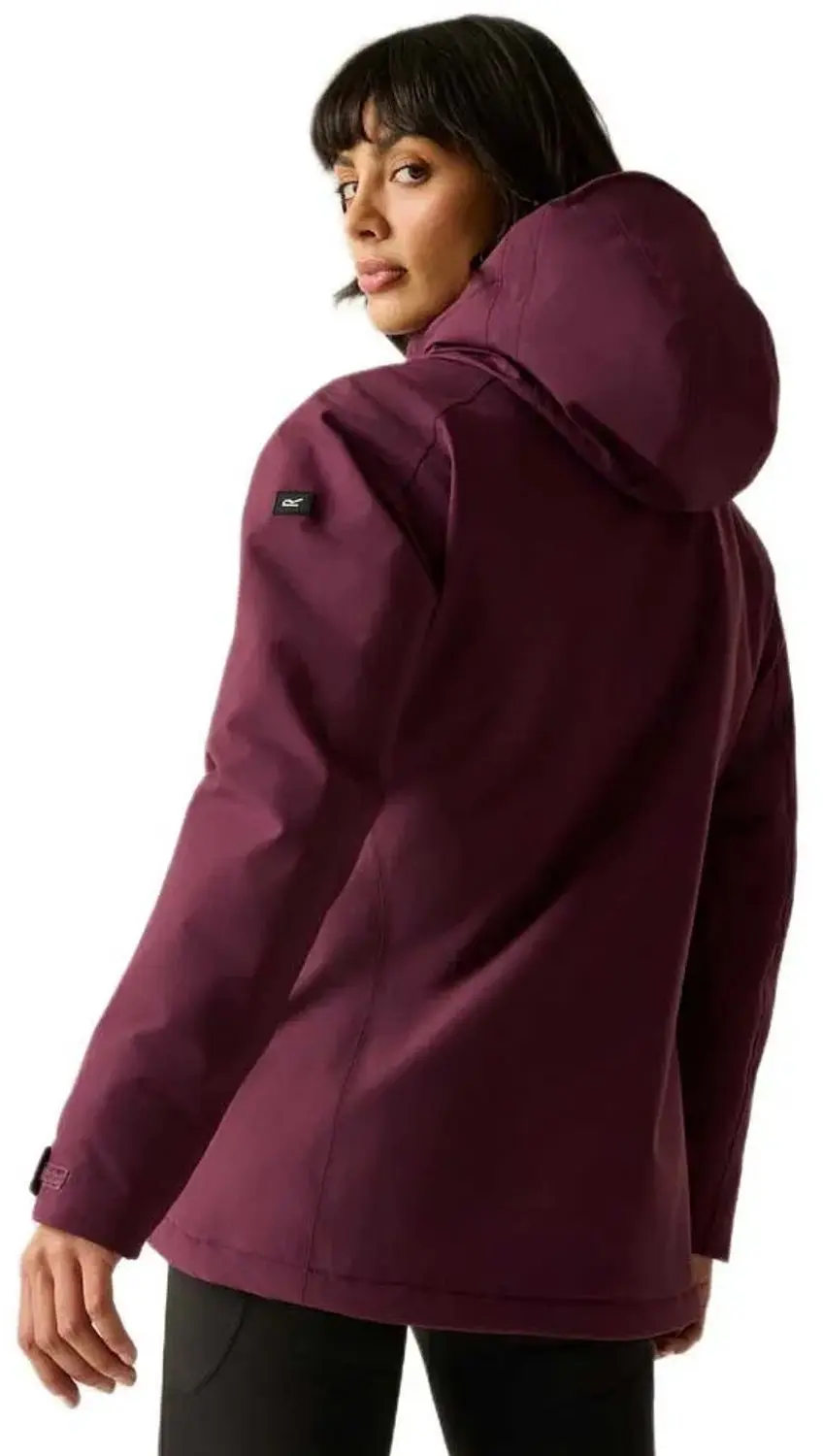 Regatta Highton Stretch Padded Jas Dames - Fig - 36 - afbeelding 2 van 4