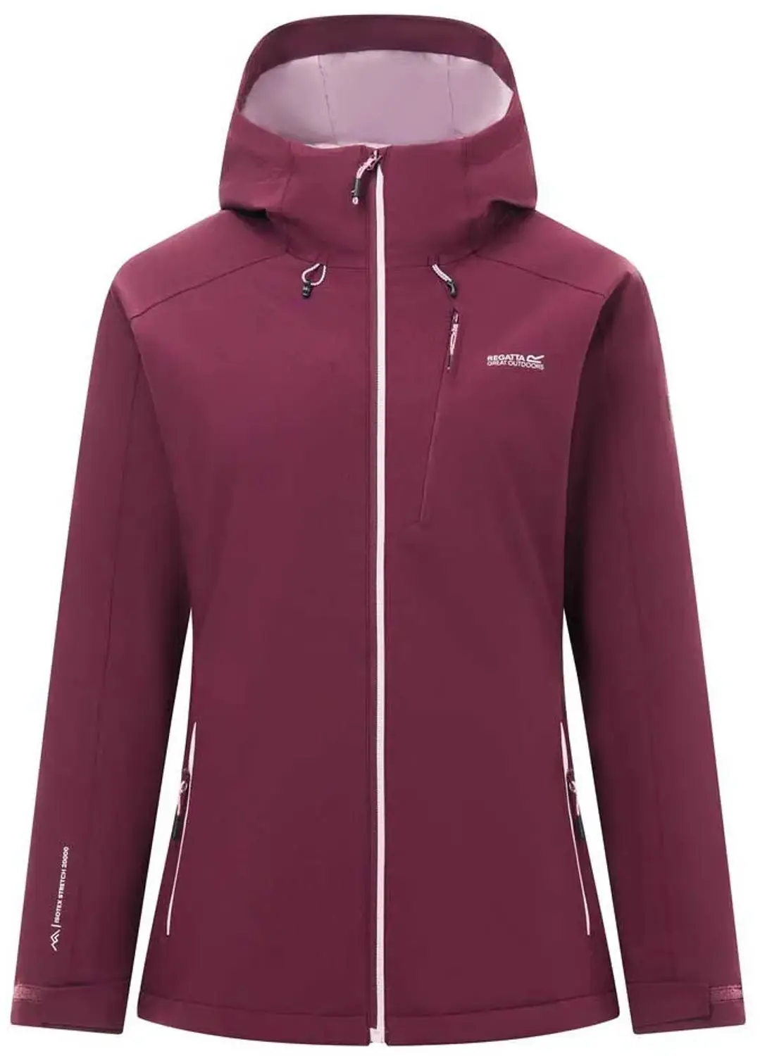 Regatta Highton Stretch Padded Jas Dames - Fig - 36 - afbeelding 3 van 4