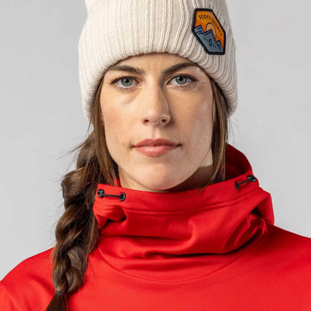 Scott Defined Mid Hoody Fleece Trui Dames - Rood/Paars - afbeelding 3 van 6
