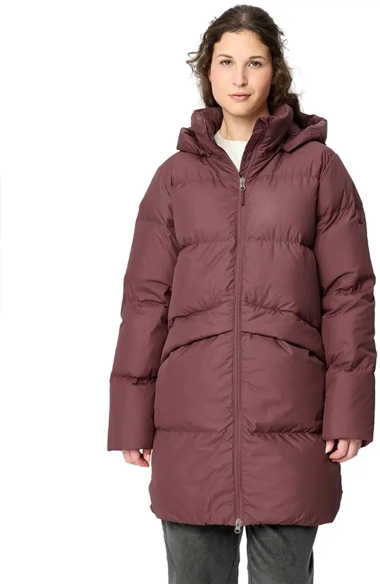 Vaude Annecy Ii Parka Paars 38 Vrouw