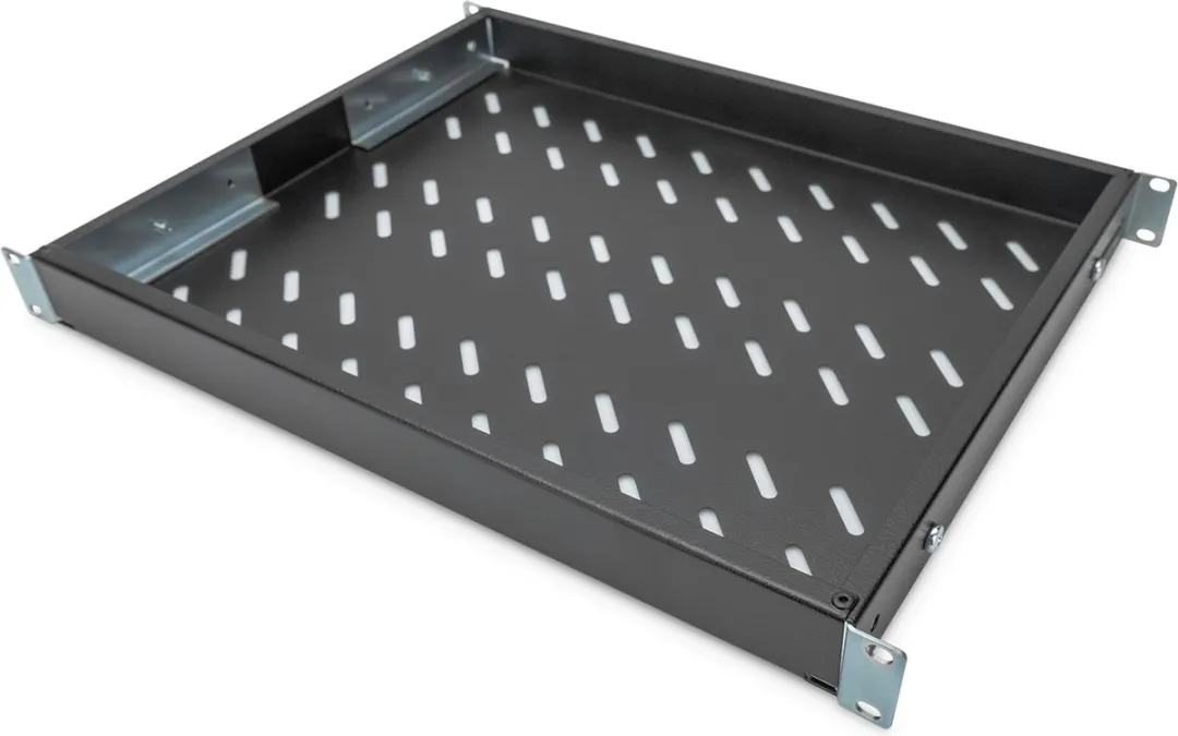 Digitus DN-97645 Apparaatbodem 19" 1HE - 600mm - Zwart