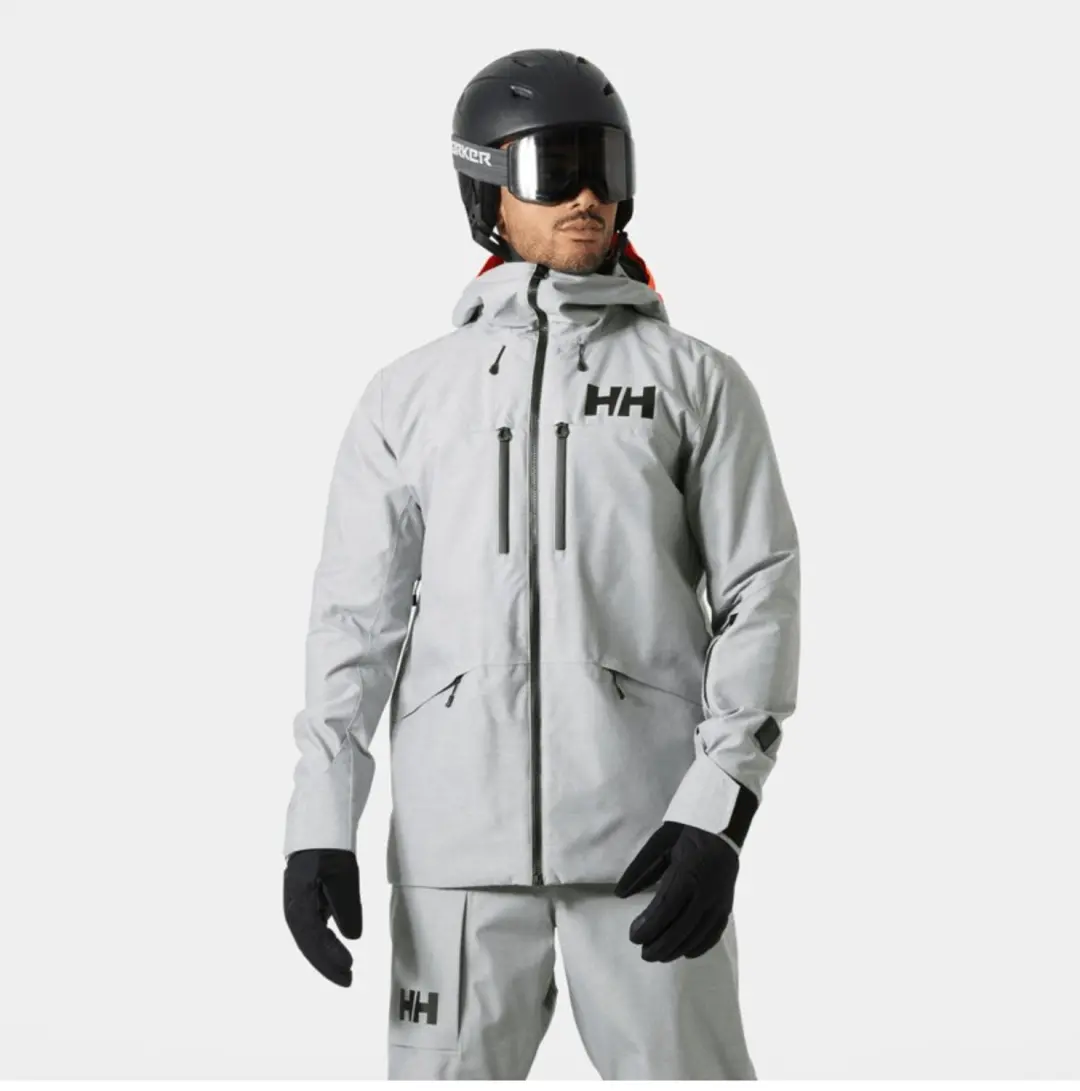 Helly Hansen Garibaldi 2.0 Heren Ski-jas - Grey Melange - afbeelding 6 van 6