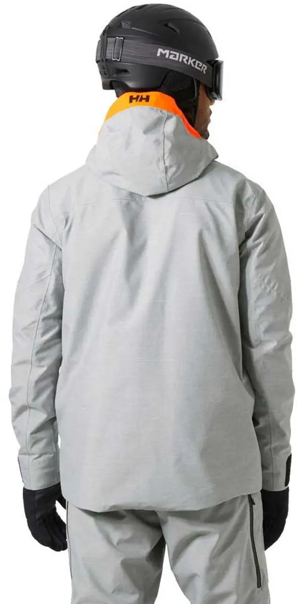 Helly Hansen Garibaldi 2.0 Heren Ski-jas - Grey Melange - afbeelding 2 van 6