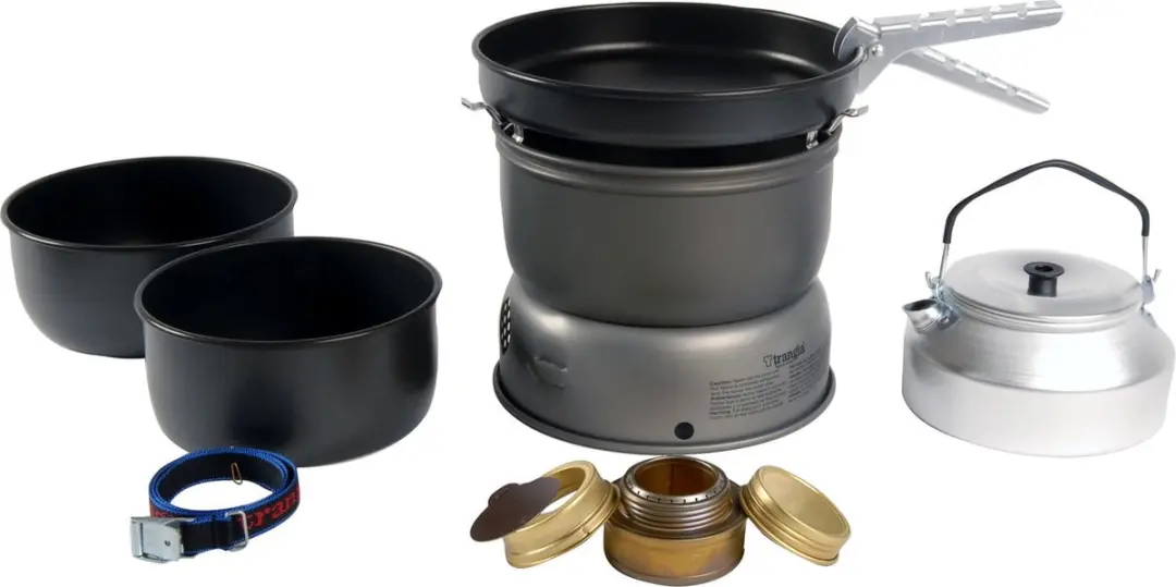 Stove 25-6 serie Hardanodized Aluminium