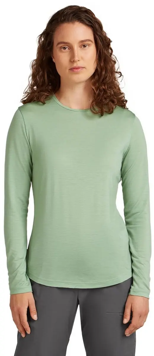 Icebreaker Merino Blend 125 Cool-lite™ Sphere T-shirt Met Lange Mouwen Groen M