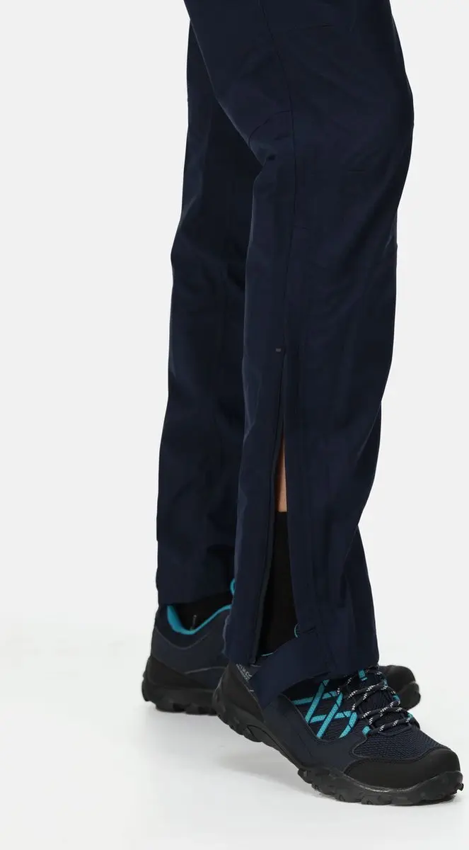 De Regatta Highton Stretch wandeloverbroek - dames - waterdicht - ademend - Marine Blauw - afbeelding 6 van 6